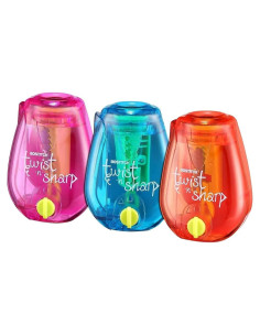 Sacapuntas Manual Bostitch Twist-N-Sharp, Paquete de 3