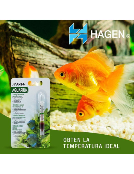 Termómetro de pie Marina para acuario - Lectura en C y F