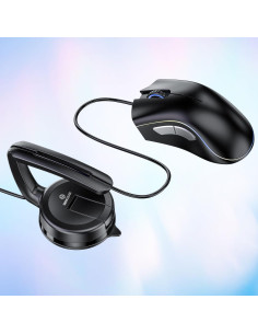 Soporte para Ratón Gaming WixGear con Ventosa Firme 2