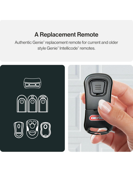 Control Remoto Genie G1T para Puerta de Garaje - Intellicode