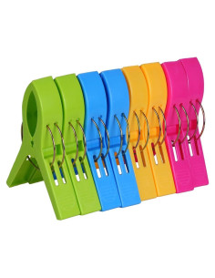 Clips para Toallas ECROCY - Paquete de 8 Antideslizantes