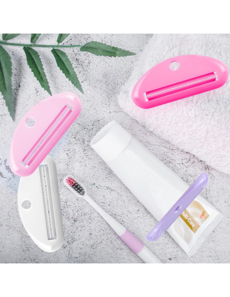 Exprimidor de Pasta de Dientes TKYZMS - 4 Piezas Coloridas