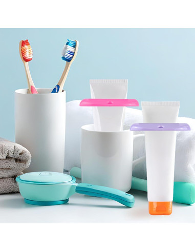 Exprimidor de Pasta de Dientes TKYZMS - 4 Piezas Coloridas