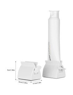 Compresor de Pasta de Dientes Perla Dorada LEE-1000 Blanco 2