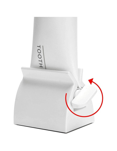 Compresor de Pasta de Dientes Perla Dorada LEE-1000 Blanco