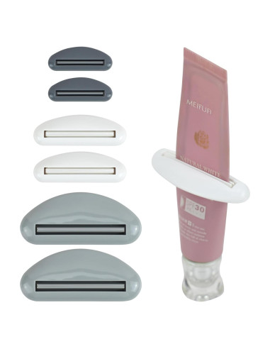 Exprimidores de Tubo EIKS - 6 Juegos con 3 Tamaños para Cosméticos