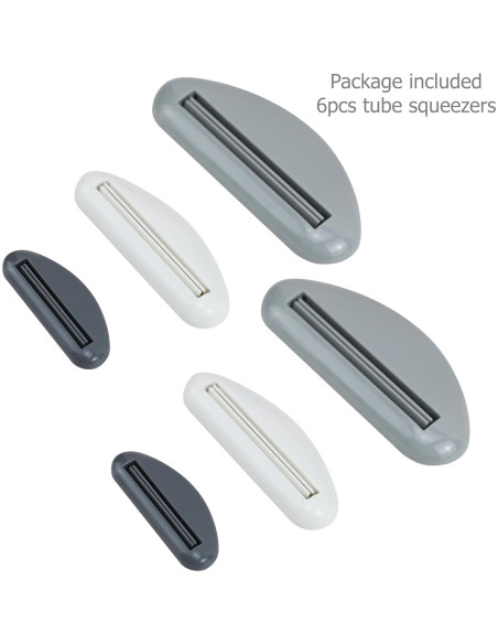 Exprimidores de Tubo EIKS - 6 Juegos con 3 Tamaños para Cosméticos