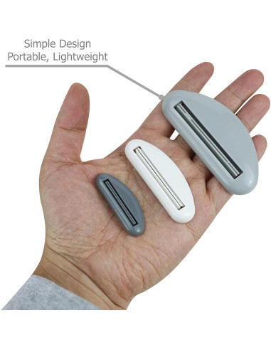 Exprimidores de Tubo EIKS - 6 Juegos con 3 Tamaños para Cosméticos