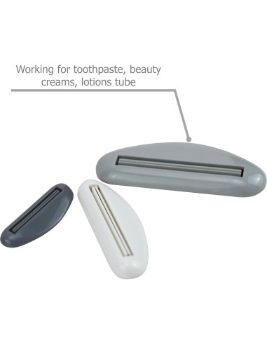 Exprimidores de Tubo EIKS - 6 Juegos con 3 Tamaños para Cosméticos