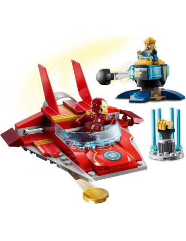 LEGO Marvel Avengers Iron Man vs Thanos 76170 Juguete 4+