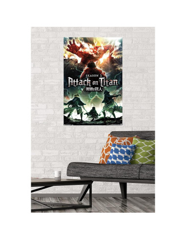 Póster de Pared Ataque a los Titanes Trends International 56.5x86.4cm