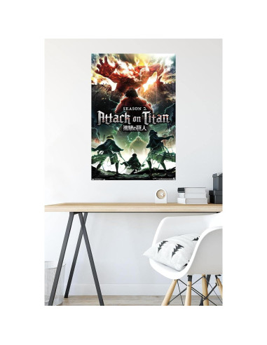 Póster de Pared Ataque a los Titanes Trends International 56.5x86.4cm