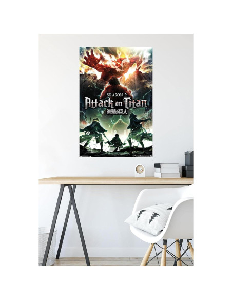 Póster de Pared Ataque a los Titanes Trends International 56.5x86.4cm