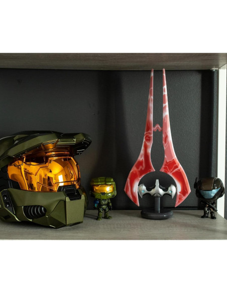 Luz LED Ambiental Réplica Espada de Energía Roja Halo Infinite 35.56cm