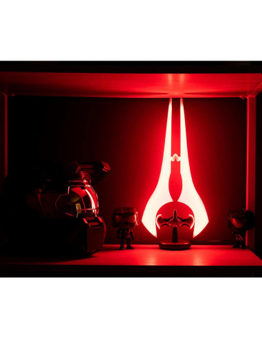 Luz LED Ambiental Réplica Espada de Energía Roja Halo Infinite 35.56cm