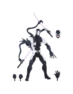 Figura Deadpool Marvel Legends 15 cm Traje Negro Symbiote