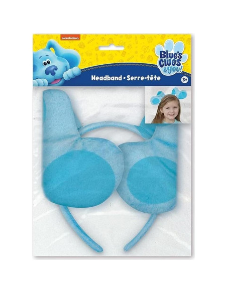 Diadema de Peluche Blue's Clues Unique - Ajustable, 1 Cuenta