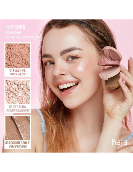 Kaja Trio Esculpible 3-en-1 - Play Bento 00 Galleta de Azúcar