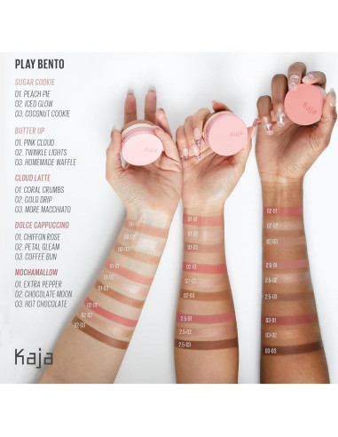 Kaja Trio Esculpible 3-en-1 - Play Bento 00 Galleta de Azúcar