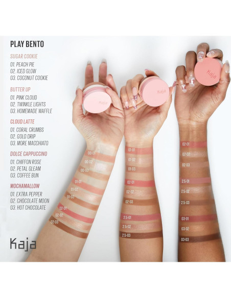 Kaja Trio Esculpible 3-en-1 - Play Bento 00 Galleta de Azúcar