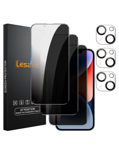 Protector de Pantalla Privado Lesakit para iPhone 14 6.1" 9H