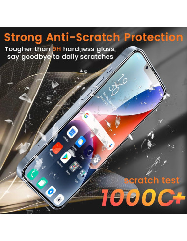 Protector de Pantalla Privado Lesakit para iPhone 14 6.1" 9H
