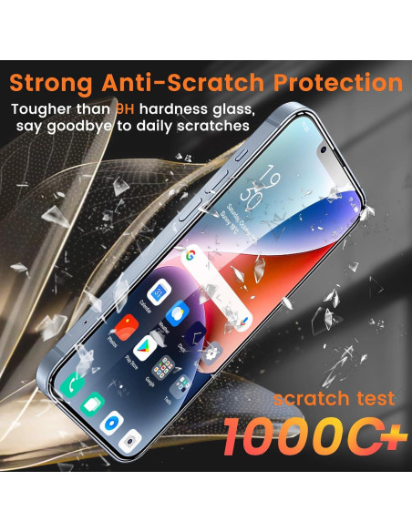 Protector de Pantalla Privado Lesakit para iPhone 14 6.1" 9H