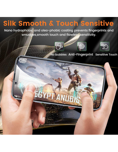 Protector de Pantalla Privado Lesakit para iPhone 14 6.1" 9H