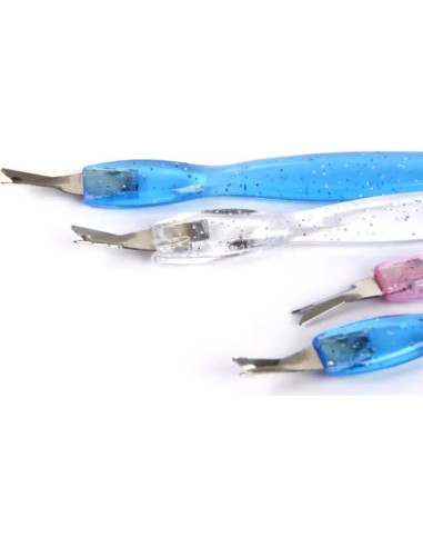 Juego de Herramientas de Uñas LUXXII - 3 Piezas, Cortador y Empujador