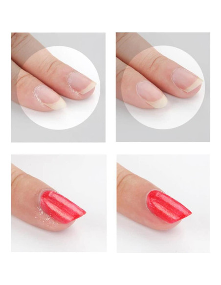 Juego de Herramientas de Uñas LUXXII - 3 Piezas, Cortador y Empujador