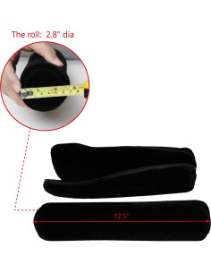 Rollo de Joyería Portátil MOOCA Negro para Pulseras y Relojes 2