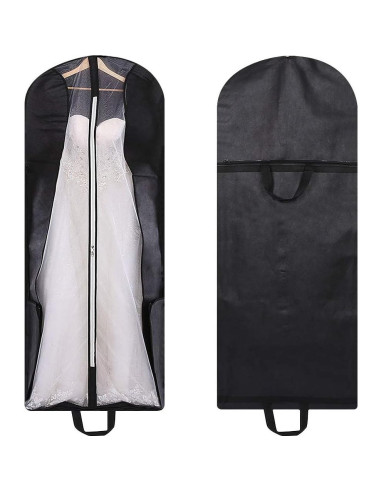 Funda de Vestido de Novia Plegable DIOMMELL 180 cm Negra