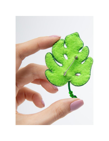 Kit de Cuentas Charivna Mit Monstera para Joyería - 68g