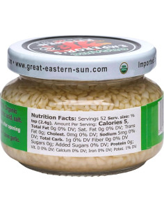 Ajo Picado Orgánico Emperor's Kitchen 127.6 g Vegano 2