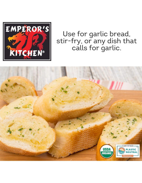 Ajo Picado Orgánico Emperor's Kitchen 127.6 g Vegano