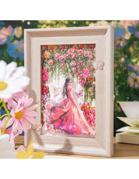 3 Rollos de Cinta Washi Floral Yajuo 5cm x 2m para Manualidades