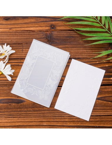 Carpeta de Relieve 3D Mariposa Gosknor 16.3x11.5cm Manualidades