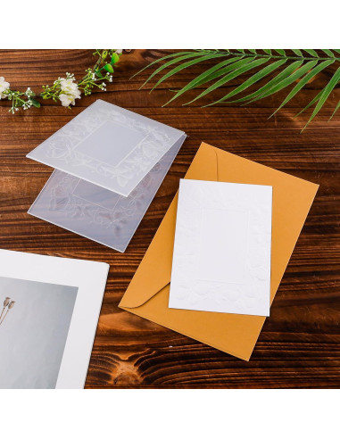 Carpeta de Relieve 3D Mariposa Gosknor 16.3x11.5cm Manualidades