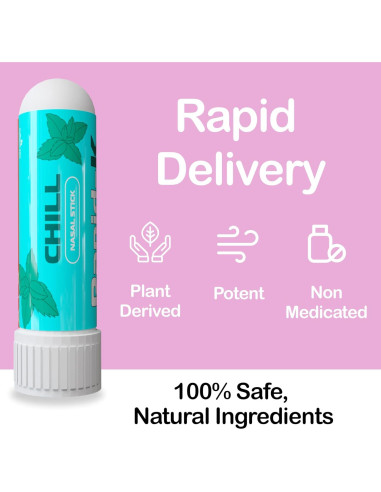 Inhaladores Nasales Rapid-K - Paquete de 4 Aromas Esenciales