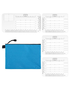 Plantillas de Guía de Dirección de Sobres 4 Piezas Gosknor