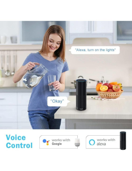 Luces LED Empotradas Inteligentes inShareplus 5W WiFi 2700-6500K