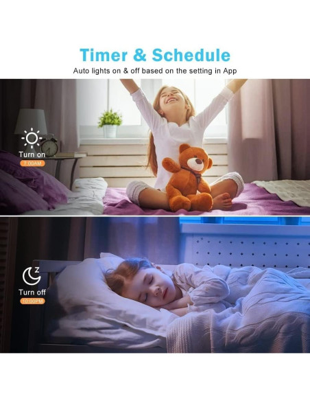 Luces LED Empotradas Inteligentes inShareplus 5W WiFi 2700-6500K