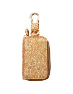 Funda de Llave de Coche Universal con Lentejuelas - Oro