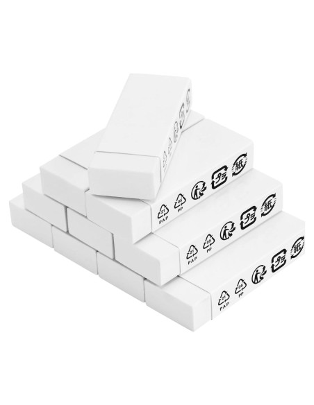 Borrador Blanco en Bloque Amazon Basics - Paquete de 10