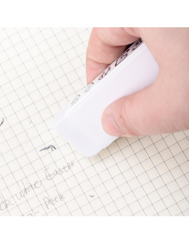 Borrador Blanco en Bloque Amazon Basics - Paquete de 10