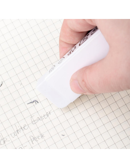 Borrador Blanco en Bloque Amazon Basics - Paquete de 10