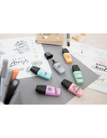 Set de 3 Marcadores Fluorescentes Stabilo BOSS Mini Pastellove