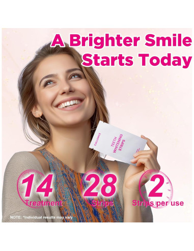 Tiras Blanqueadoras de Dientes CALLSMILE Menta 28 Tiras