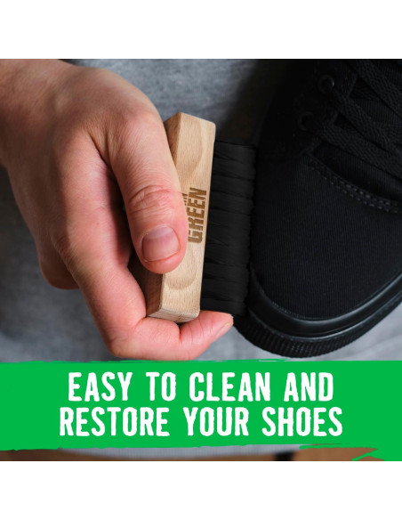 Kit de Limpieza de Zapatillas Rockin'Green 260 ml con Cepillo