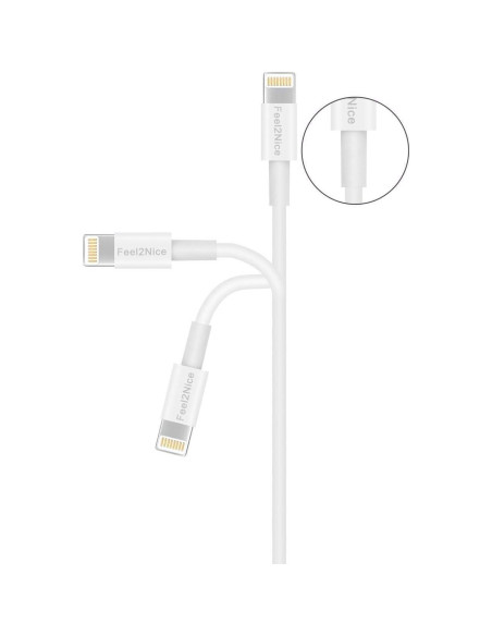 Paquete de 5 Cables Lightning MFi 3m para iPhone y iPad